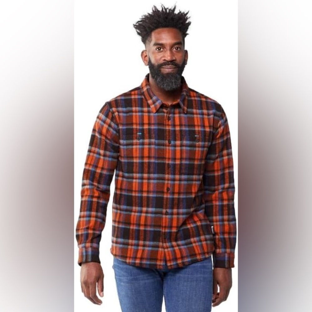 Cotopaxi | Mero‎ Organic Flannel | Cavern Plaid | Men’s Size XL